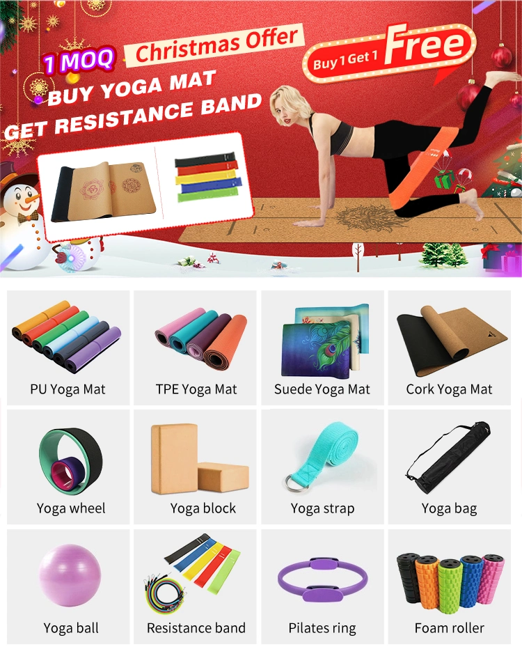 Yugland Rubber Yoga Mat Cork Printed Wrestling Mat Tiny4K Petite Teen Customize Cork Natural Yoga & Pilate