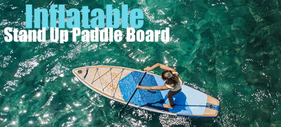 Tabla de Paddle inflable del Sup del precio de fábrica del diseño libre tabla de surf de pie