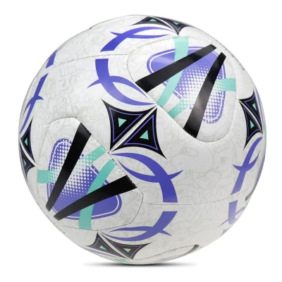Balones de fútbol personalizados a buen precio, balón de fútbol de material suave de PU para deportes