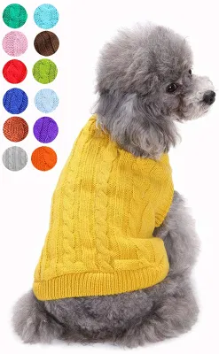 Producto para mascotas, suéter cálido, moderno y sencillo para perros