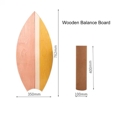 Tabla de equilibrio de madera, tabla de oscilación para monopatín, Hockey, Snowboard, entrenamiento de Surf